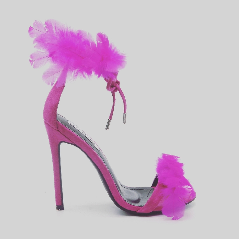 Feathered heels